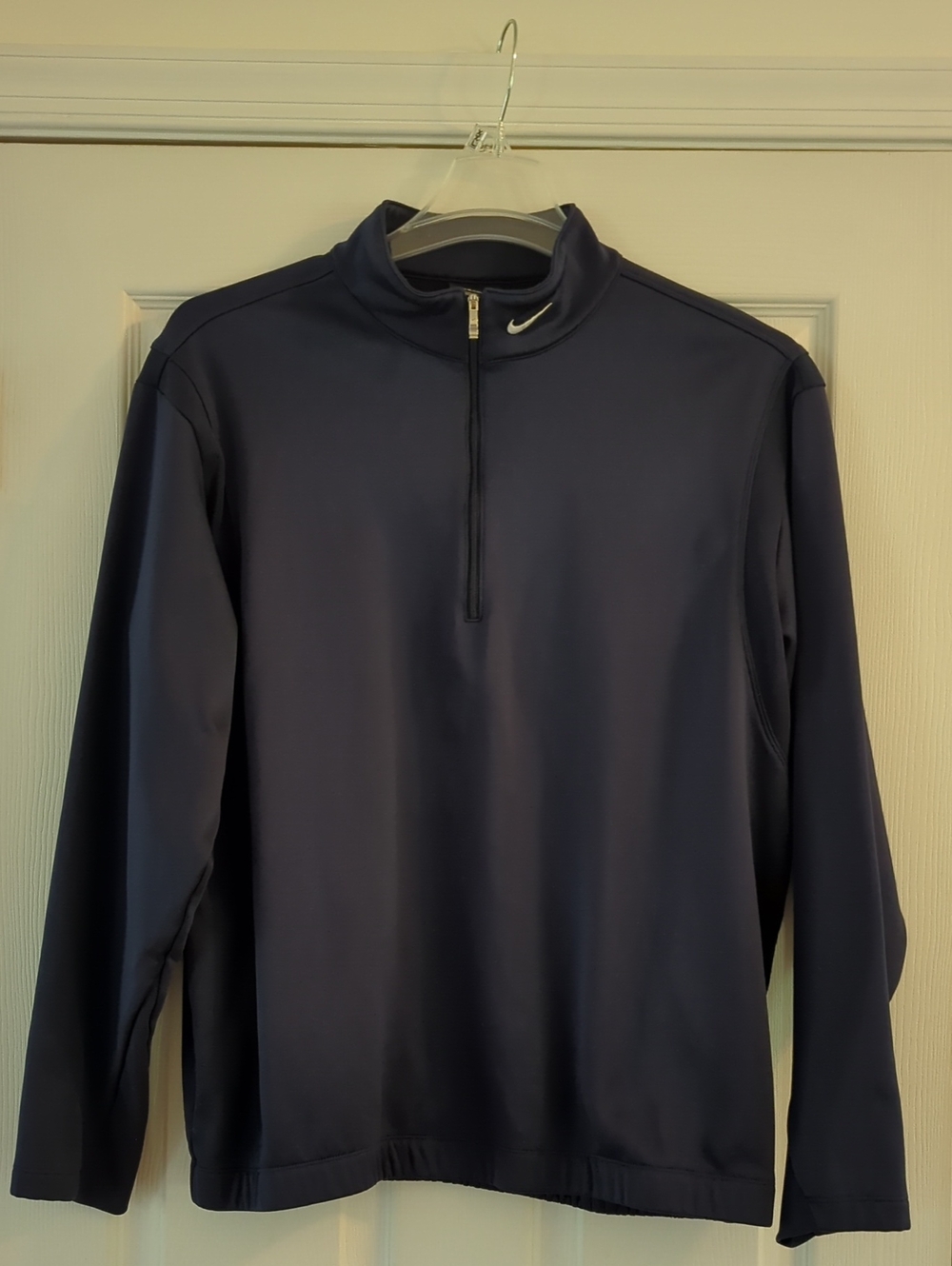 Nike Golf Navy Thermal Fit 1/4 Zip Pullover Top